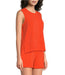 AirEssentials Crewneck Tank in Sunset Coral - Baseline Social