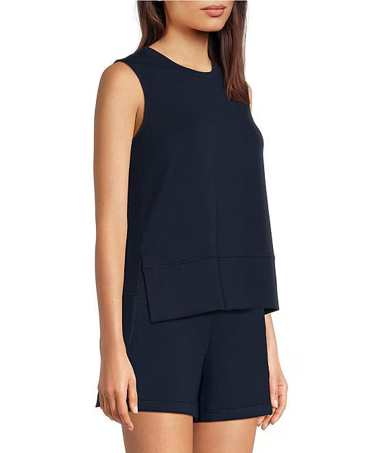 AirEssentials Crewneck Tank in Timeless Navy - Baseline Social