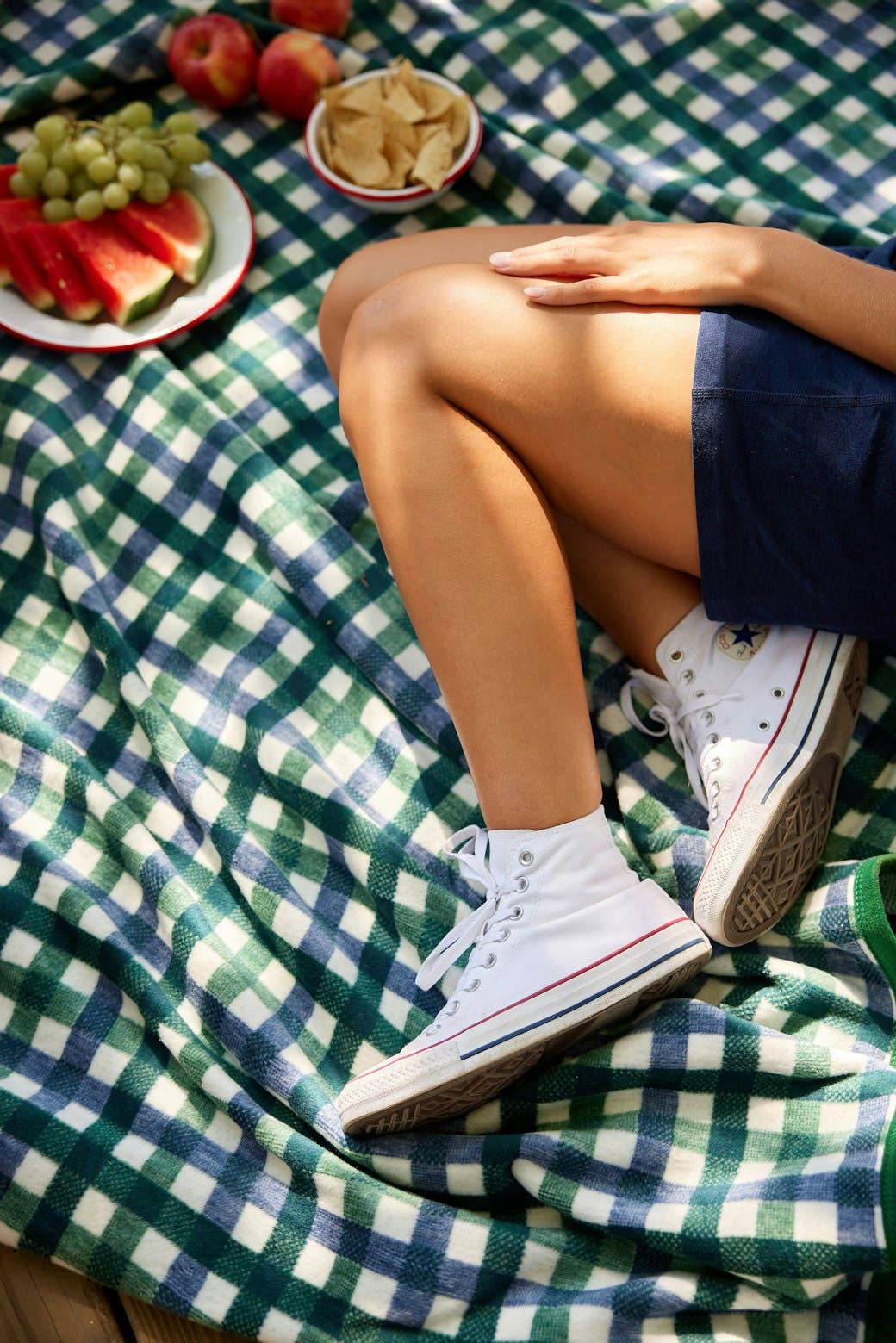 ChappyWrap's Pine Tree Plaid Blanket at Baseline Social