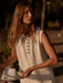 Varley Elba Tank Mini Dress in Pristine at Baseline Social