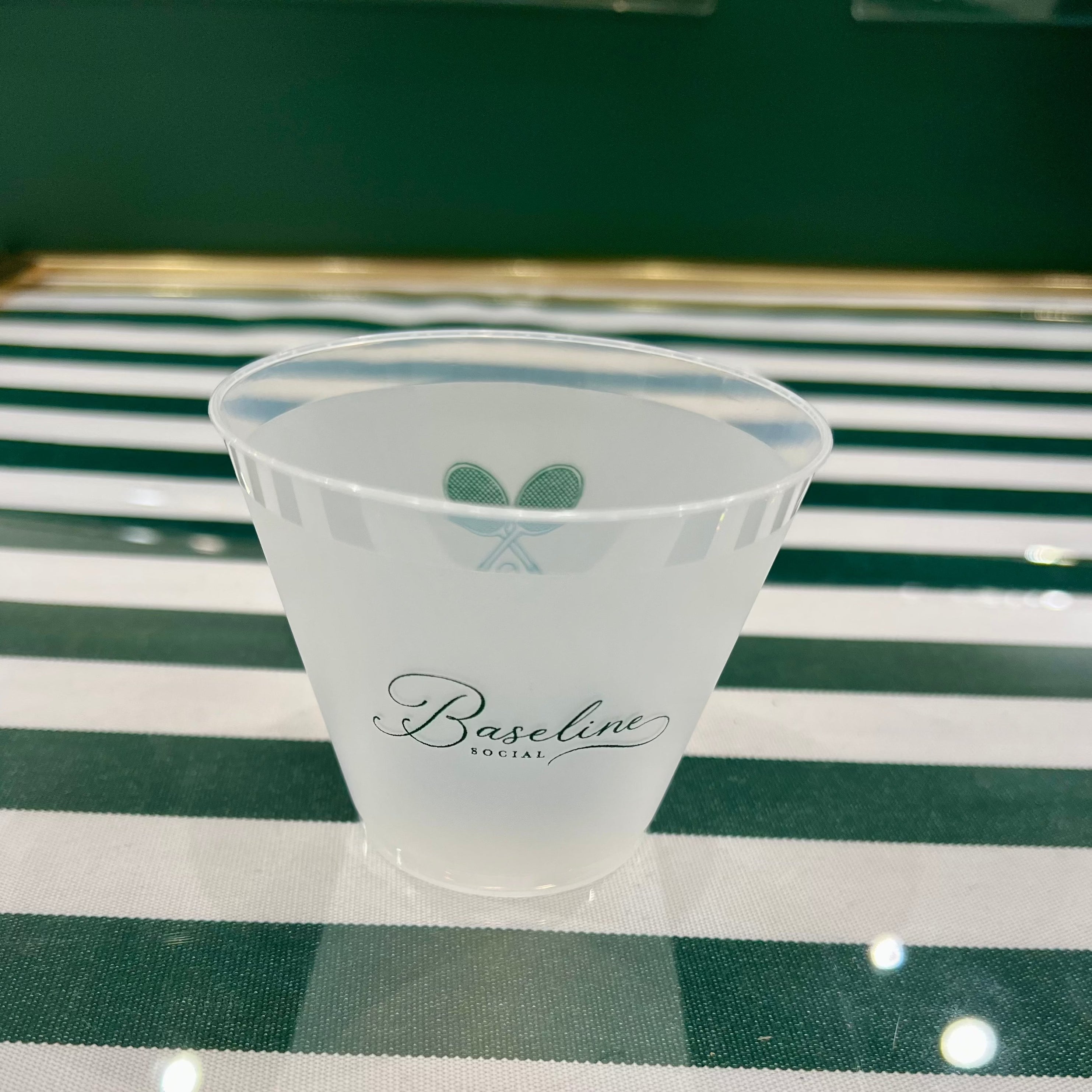 Baseline Social Frosted Cups