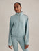 Sian Piped Half Zip Sweat in Tourmaline