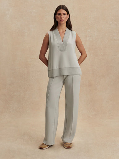 Varley Wide Leg Pant 30" in Blue Clay at Baseline Social