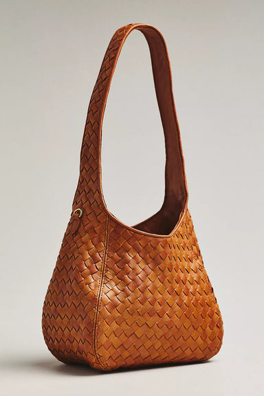Clare V. Petit Bando Woven Bag in Natural at Baseline Social