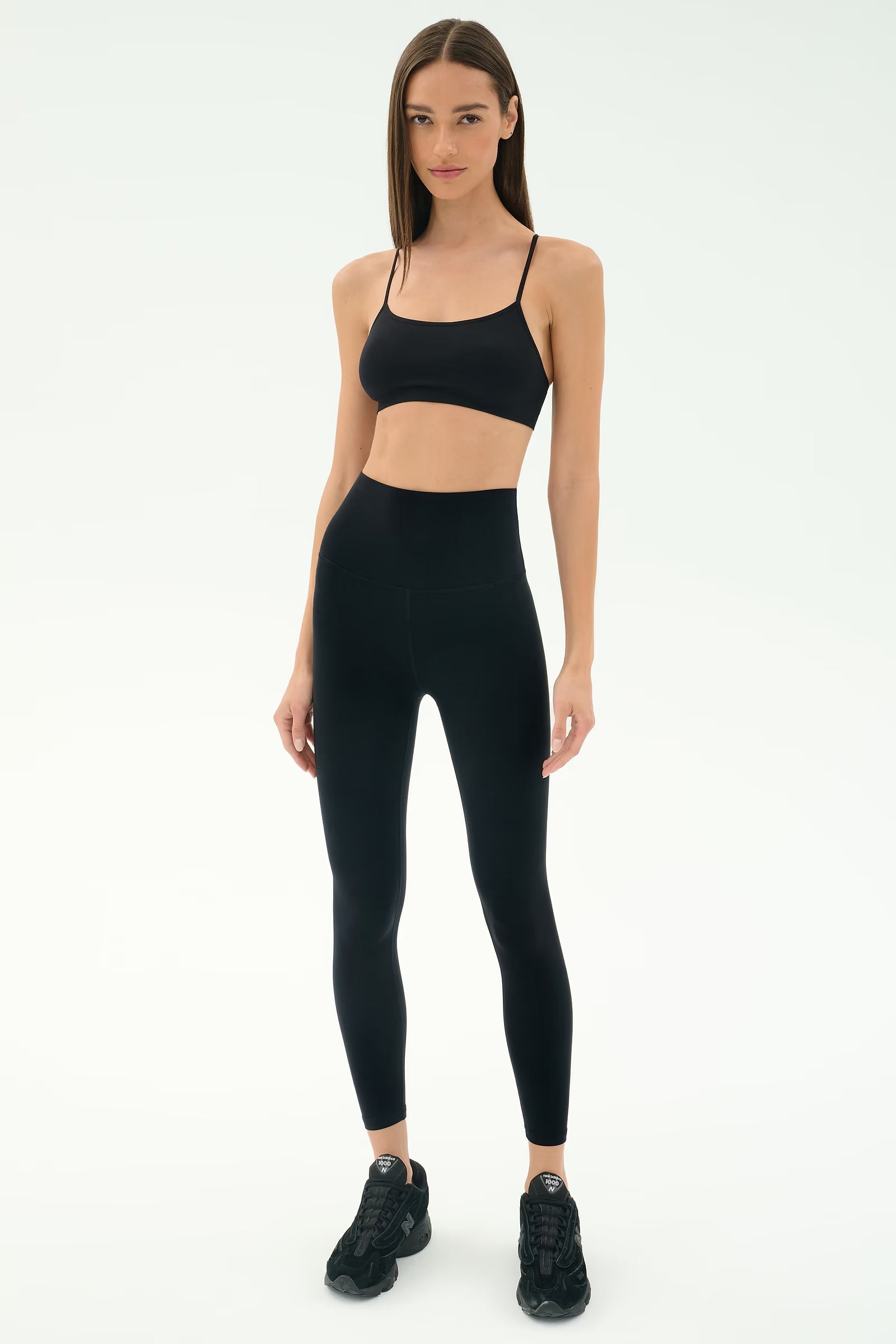 Splits59 Airweight Super High Waist 7/8 in Black at Baseline Social