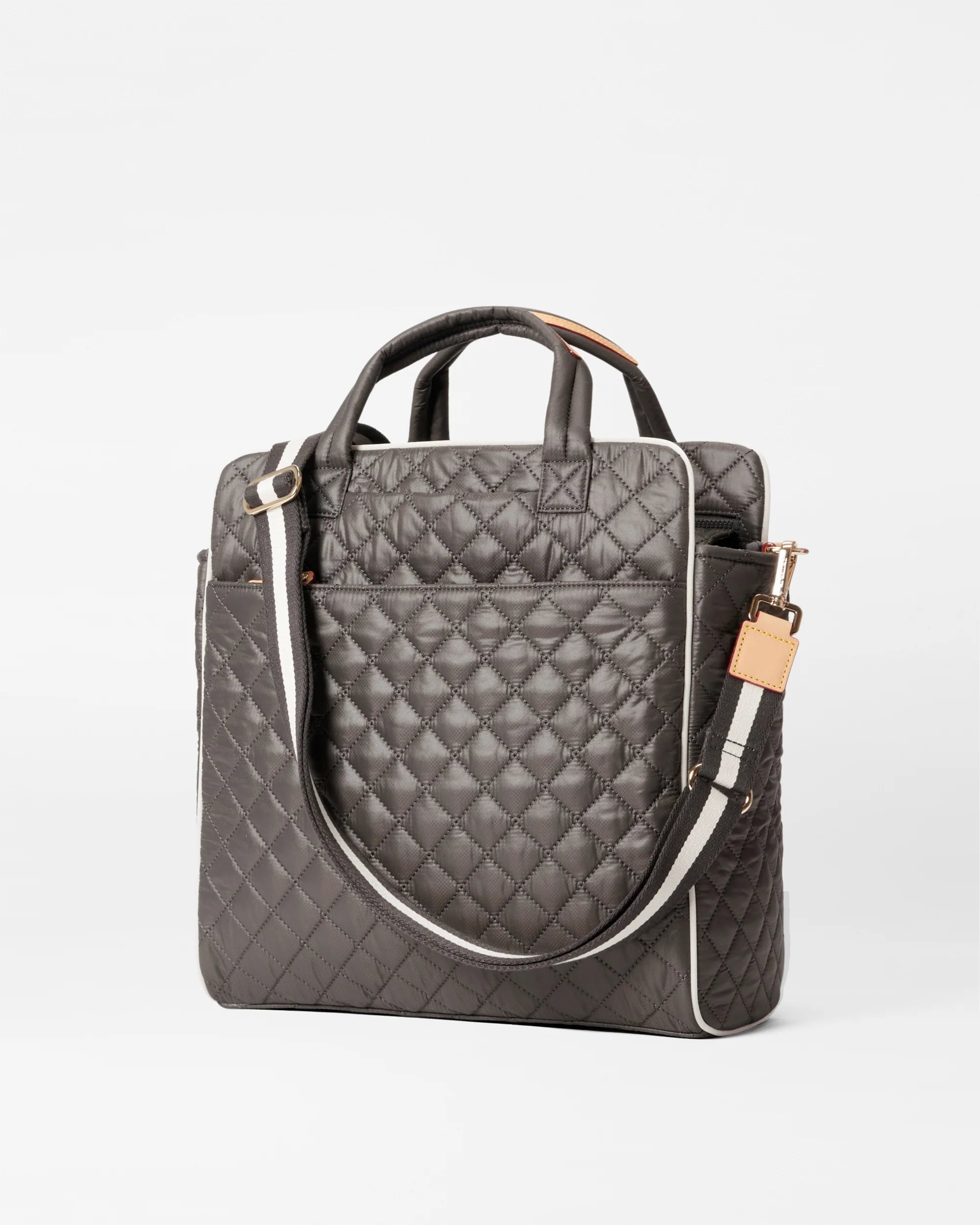 MZ Wallace Pickleball Tote in Magnet/Ecru at Baseline Social