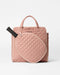 MZ Wallace Pickleball Tote in Dusty Rose/Ecru at Baseline Social
