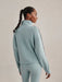 Sian Piped Half Zip Sweat in Tourmaline