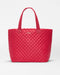 MZ Wallace Large Metro Tote Deluxe II in Red Apple