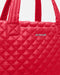 MZ Wallace Large Metro Tote Deluxe II in Red Apple side