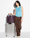 MZ Wallace Large Metro Tote Deluxe in Raisin Oxford at Baseline Social