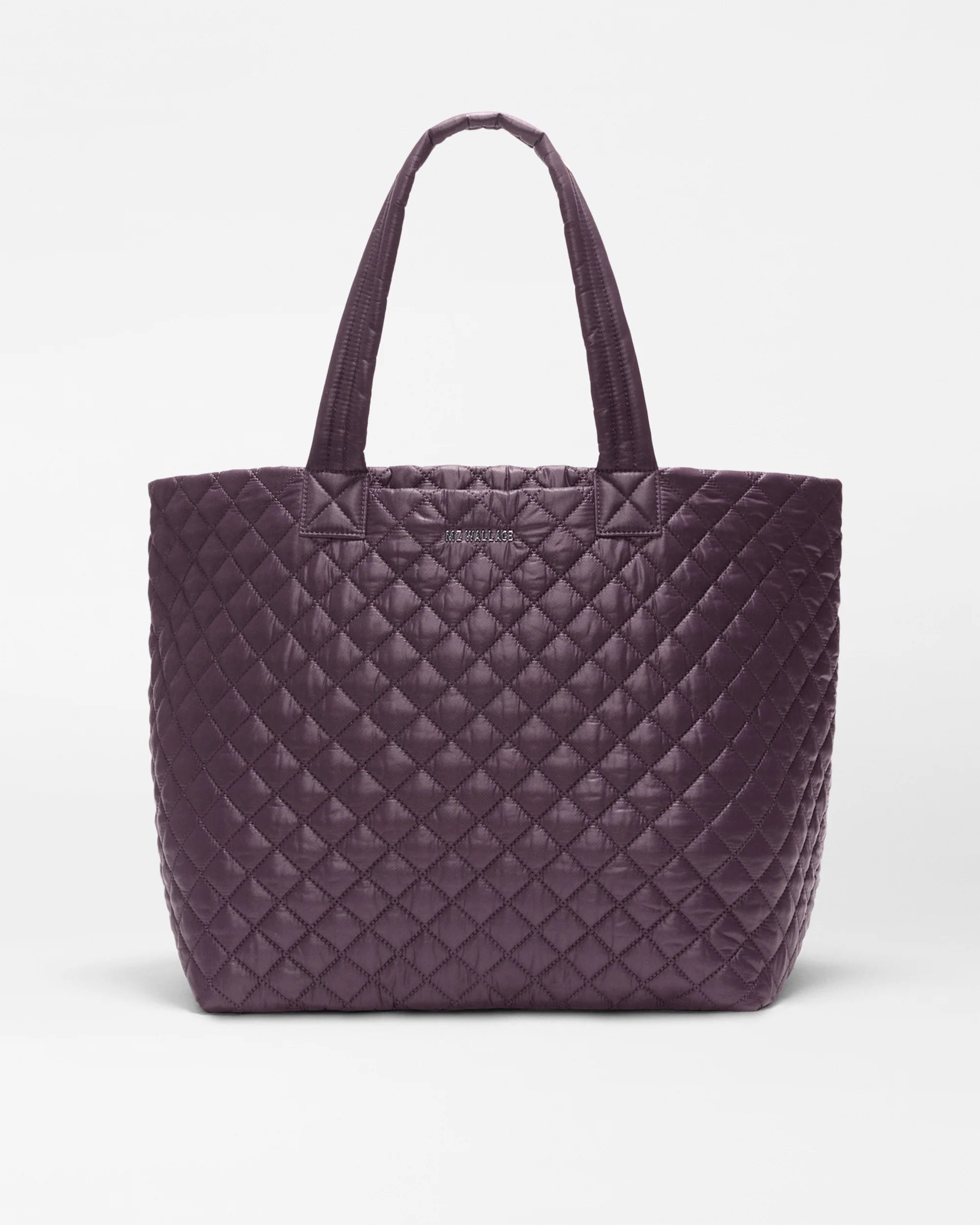 MZ Wallace Large Metro Tote Deluxe in Raisin Oxford at Baseline Social