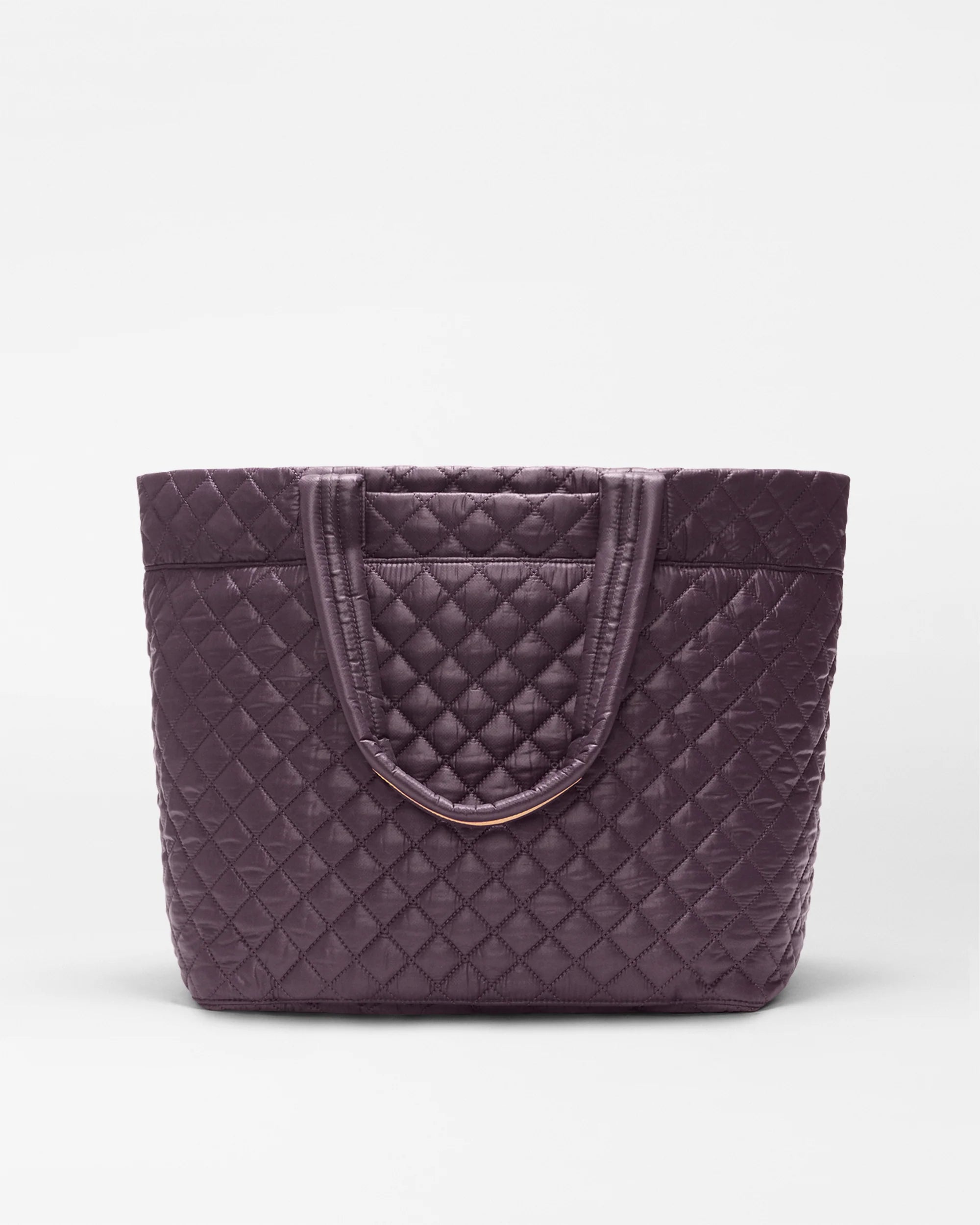 MZ Wallace Large Metro Tote Deluxe in Raisin Oxford at Baseline Social