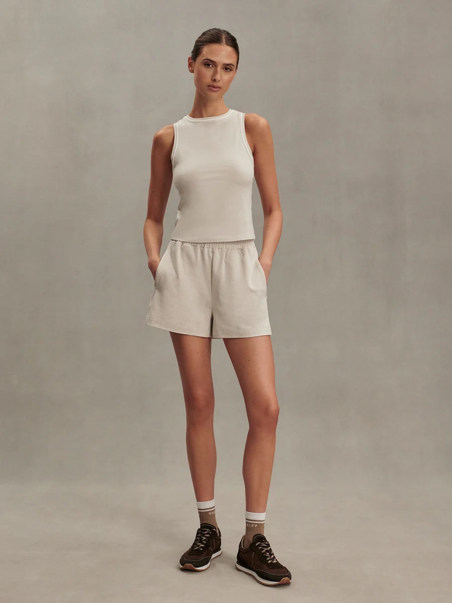 Varley Lettie Tank in Pebble Marl at Baseline Social