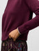 Koko Crew Sweater in Merlot - Baseline Social