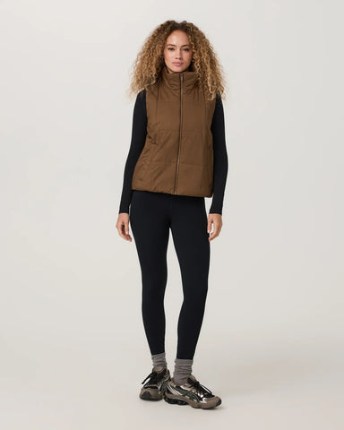 Canyon Insulated Sporty Vest in Bourbon - Baseline Social