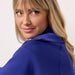 Spanx Airessentials Half Zip in Deep Azure