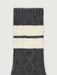 Varley Eagleson Plush Cable Sock in Charcoal Marl/Egret at Baseline Social