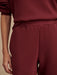 Varley Slim Cuff Pant 27.5" in New Maroon at Baseline Social