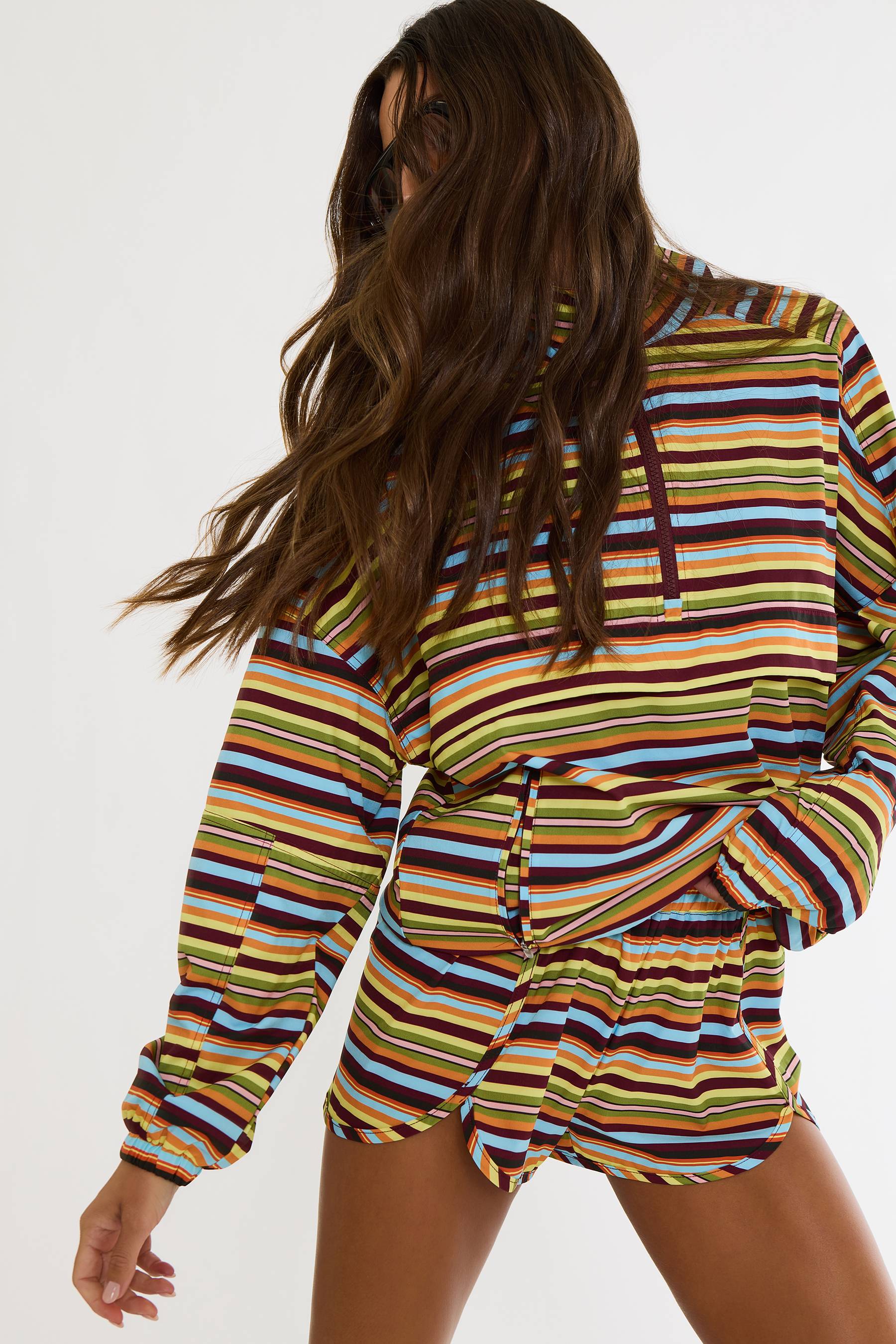 Nadia Short in Paradise Stripe