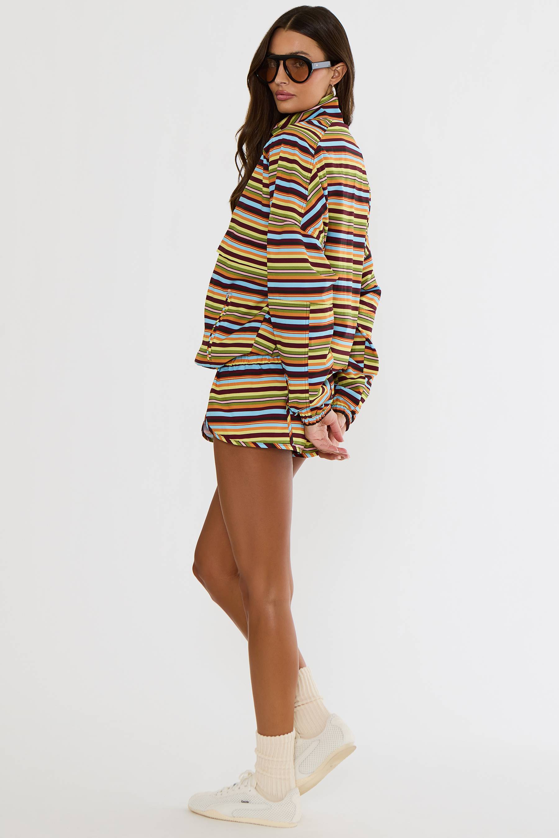 Nadia Short in Paradise Stripe