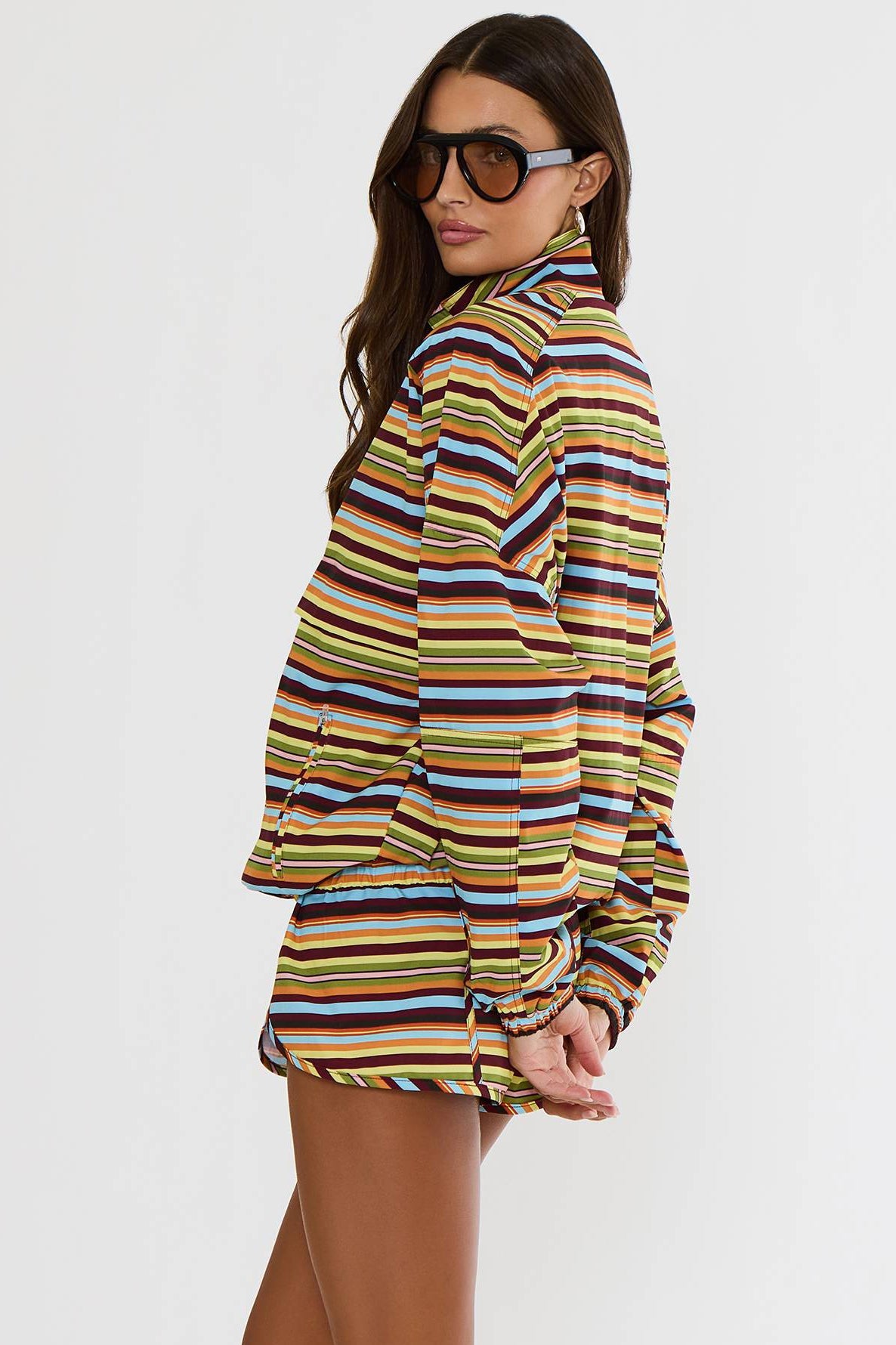 Vespera Jacket in Paradise Stripe