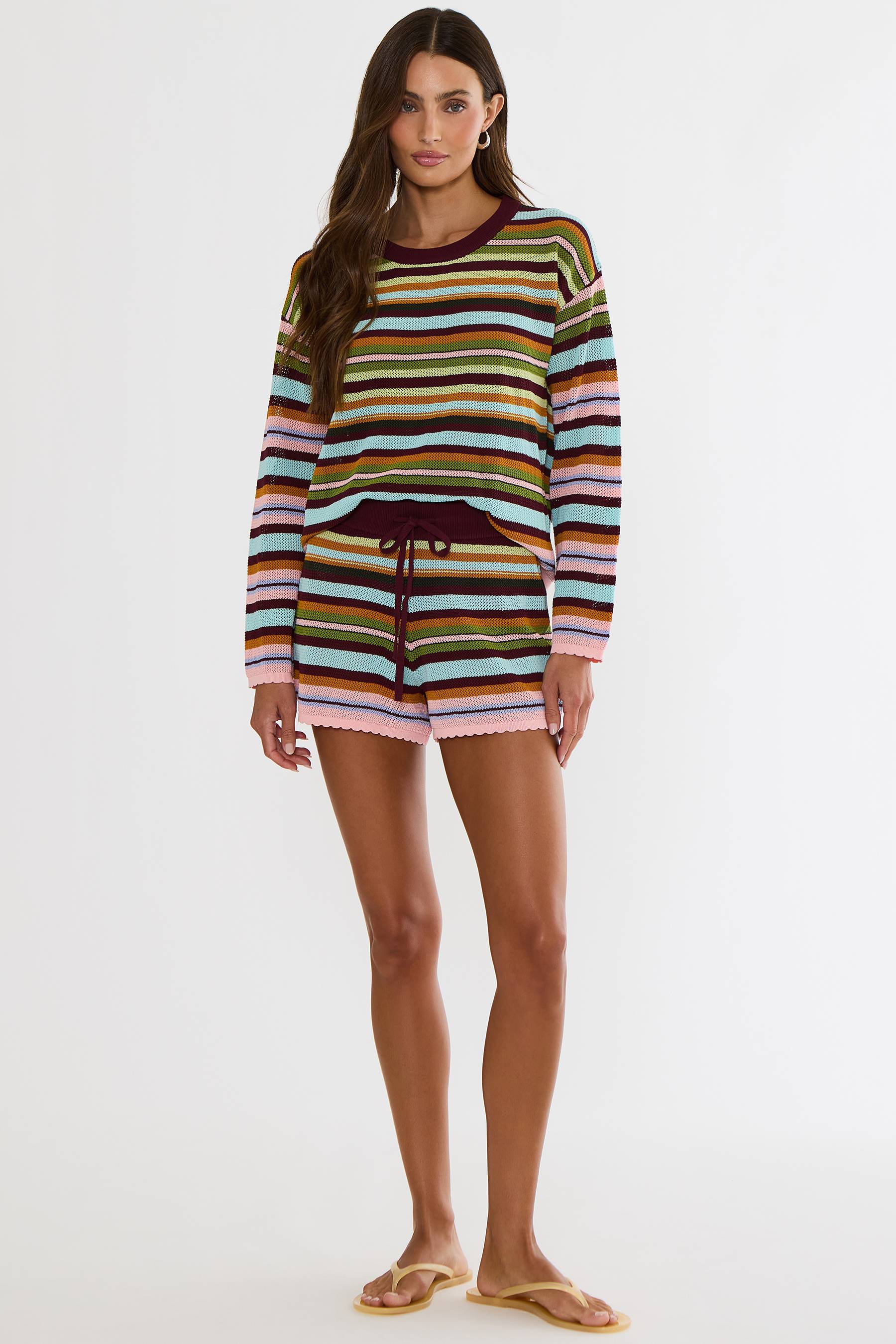 Balboa Short in Paradise Stripe