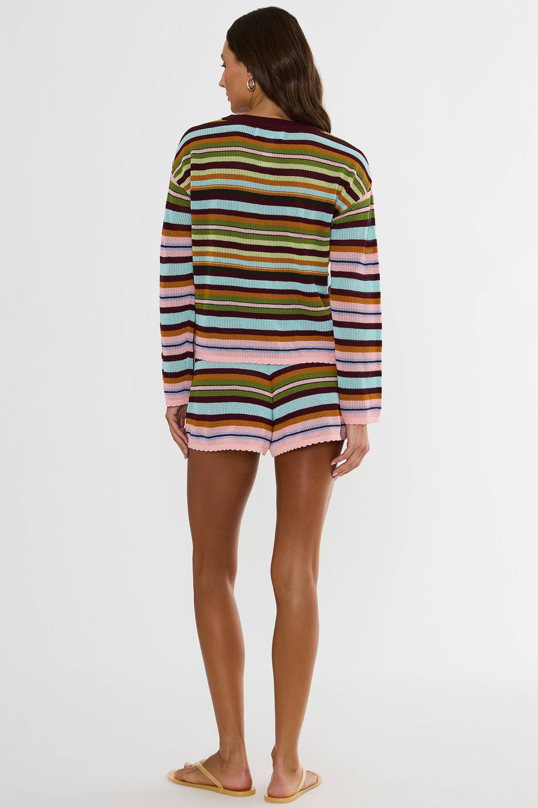 Balboa Short in Paradise Stripe