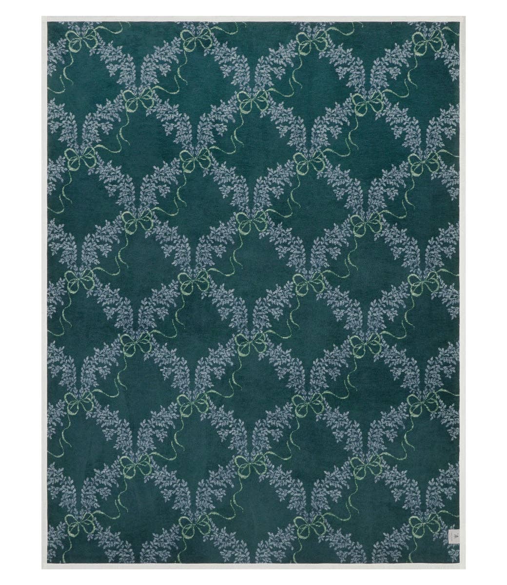 Boxwood Wreaths Blanket - Baseline Social