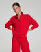Spanx AirEssentials Track Jacket in Red at Baseline Social