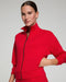 Spanx AirEssentials Track Jacket in Red at Baseline Social