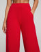 Spanx AirEssentials Wide Leg Track Pant in Red at Baseline Social