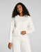 SPANX AirEssentials Luxe Crewneck in Ivory at Baseline Social 