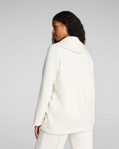 SPANX Luxe Wrap Cardigan in Ivory at Baseline Social