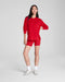 SPANX AirEssentials Crewneck Tunic in Red at Baseline Social
