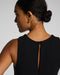 SPANX AirEssentials French Rib Sleeveless Jumpsuit in Very Black at Baseline Social