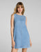 Spanx Lightweight Denim Mini Tank Dress in Seaside Blue at Baseline Social