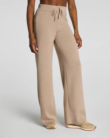 AirEssentials Wide Leg Pant in Dune Heather - Baseline Social