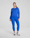 SPANX BoostUp Cotton Fleece Crewneck in Current at Baseline Social