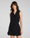 SPANX AirEssentials French Rib Button-Down Vest in Very Black at Baseline Social
