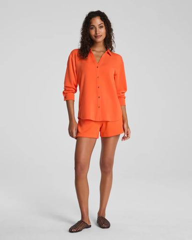SPANX AirEssentials Short 5" in Sunset Coral at Baseline Social 