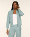 AirEssentials Pintuck Track Jacket in Dew - official SPANX photo