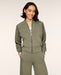AirEssentials Pintuck Track Jacket in Herb - official SPANX photo