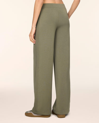 AirEssentials Pintuck Wide Leg Pant in Herb - official SPANX photo