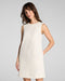 Spanx EasyBreezy Cotton Linen Mini Dress in Ivory at Baseline Social