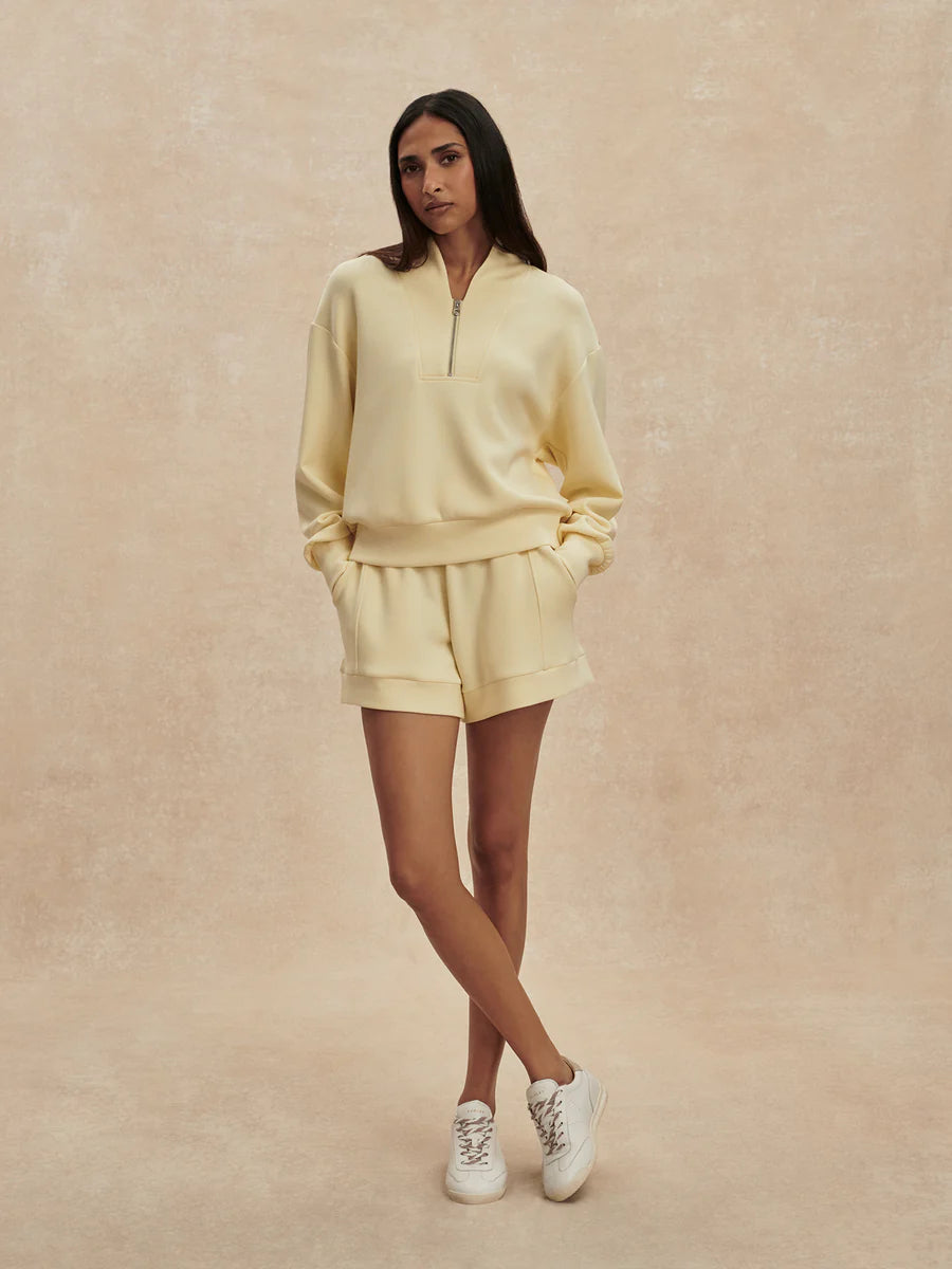 Varley Davidson Sweat in Anise Flower at Baseline Social