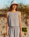 Rhone Saltair Tank in Washed Navy Stripe at Baseline Social