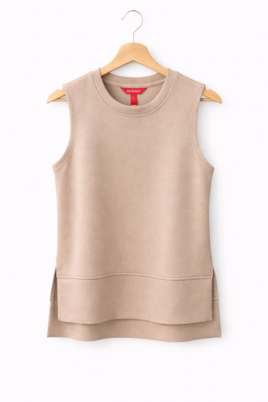 AirEssentials Crewneck Tank in Dune - Baseline Social