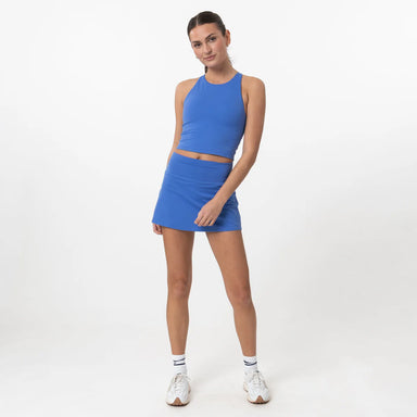 Vista Active Skort in Bunker Blue - Baseline Social