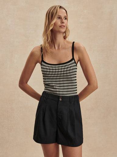 Varley Tansy Woven Short 3" in Black at Baseline Social